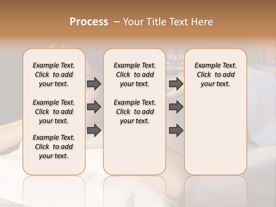 Yellow Massaging Calm PowerPoint Template