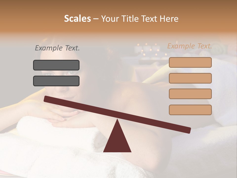 Yellow Massaging Calm PowerPoint Template