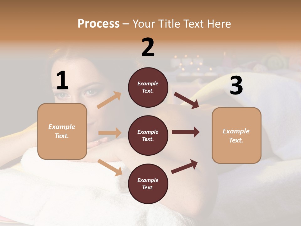 Yellow Massaging Calm PowerPoint Template