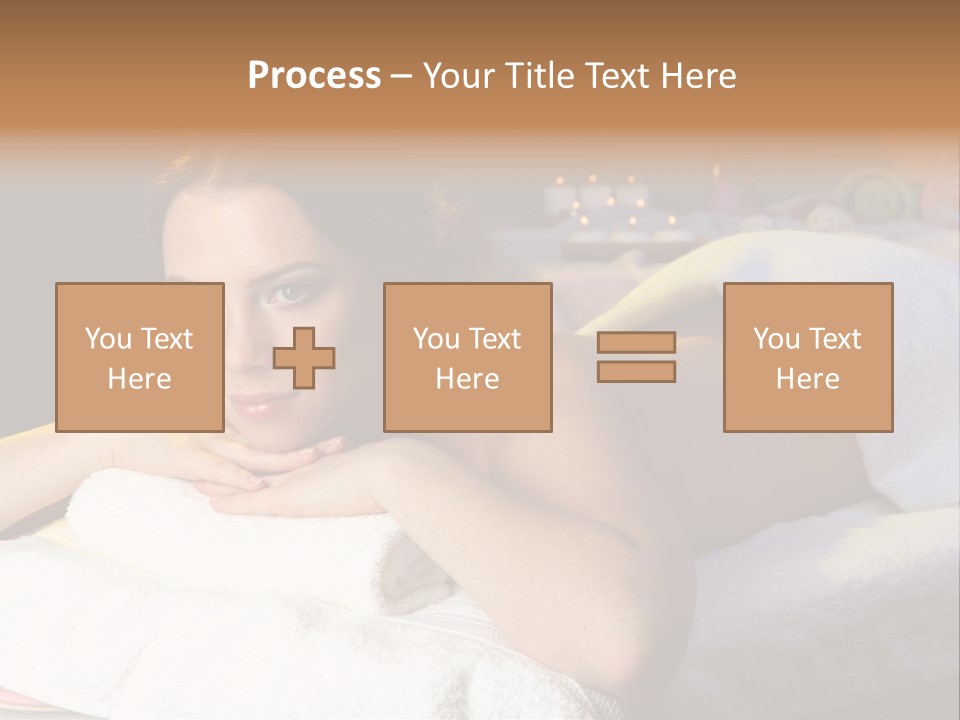 Yellow Massaging Calm PowerPoint Template