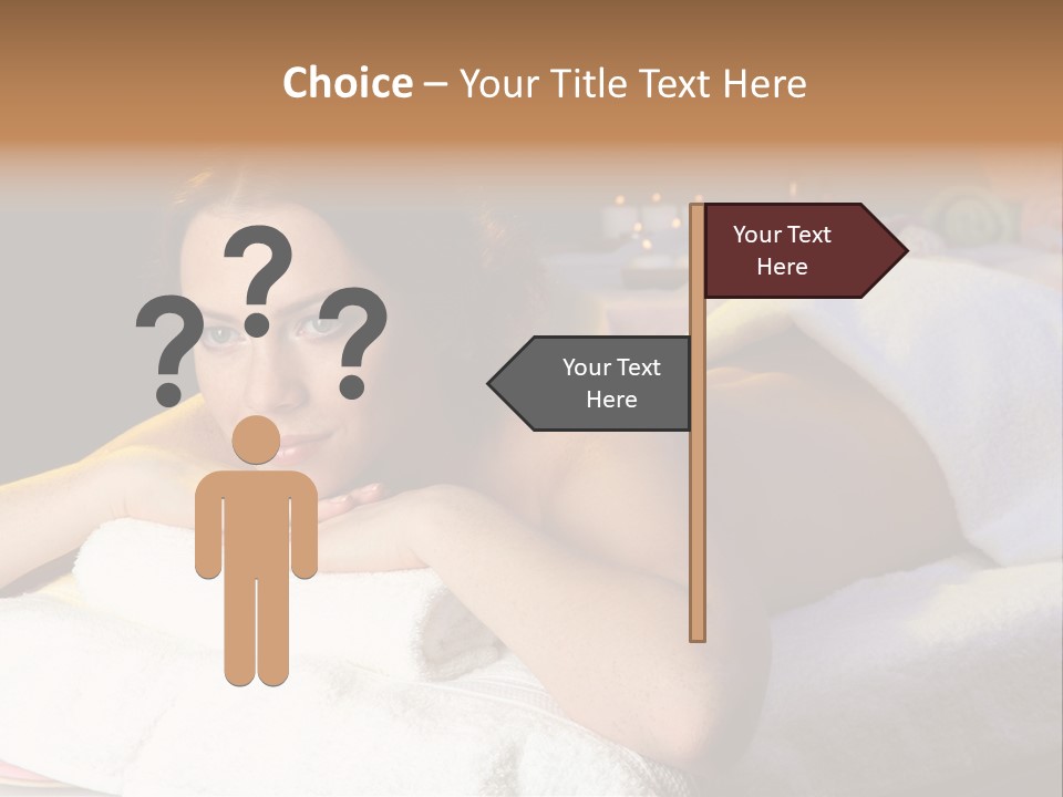Yellow Massaging Calm PowerPoint Template