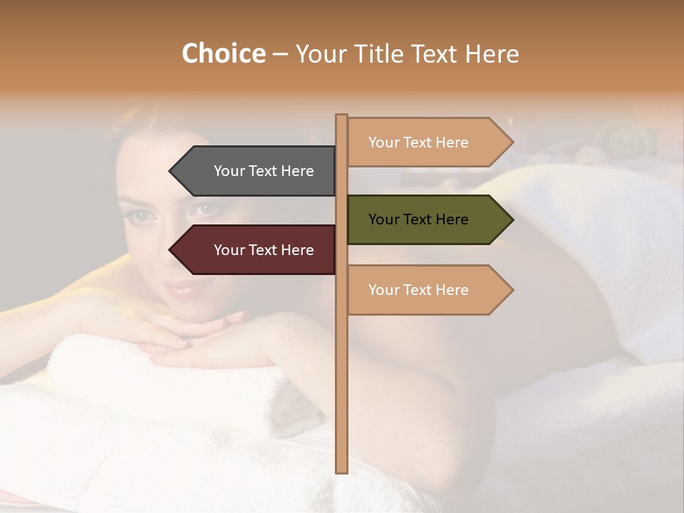 Yellow Massaging Calm PowerPoint Template