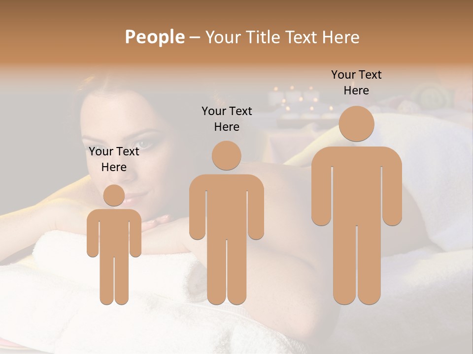 Yellow Massaging Calm PowerPoint Template