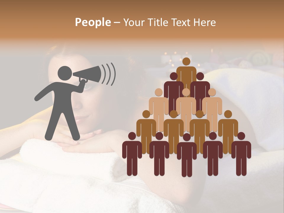 Yellow Massaging Calm PowerPoint Template