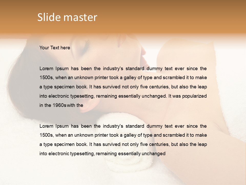 Calm Wellness Young PowerPoint Template