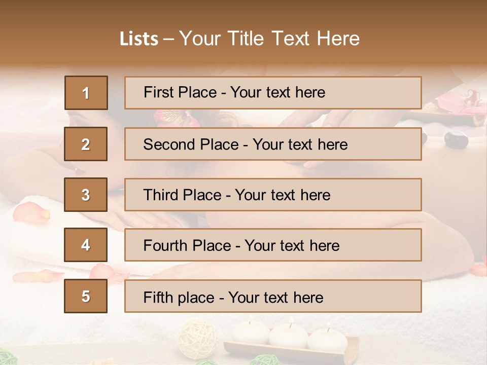 Flower Beauty Enjoy PowerPoint Template