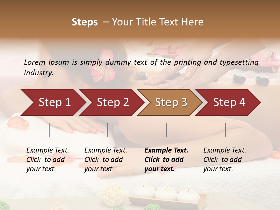 Flower Beauty Enjoy PowerPoint Template