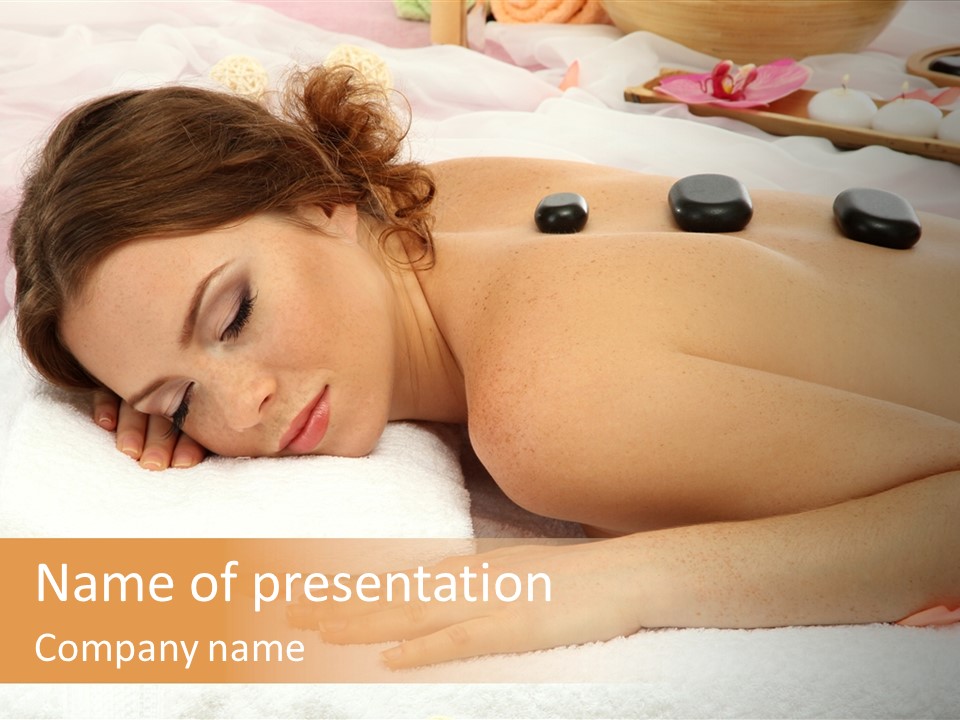 Alternative Aroma Therapy PowerPoint Template