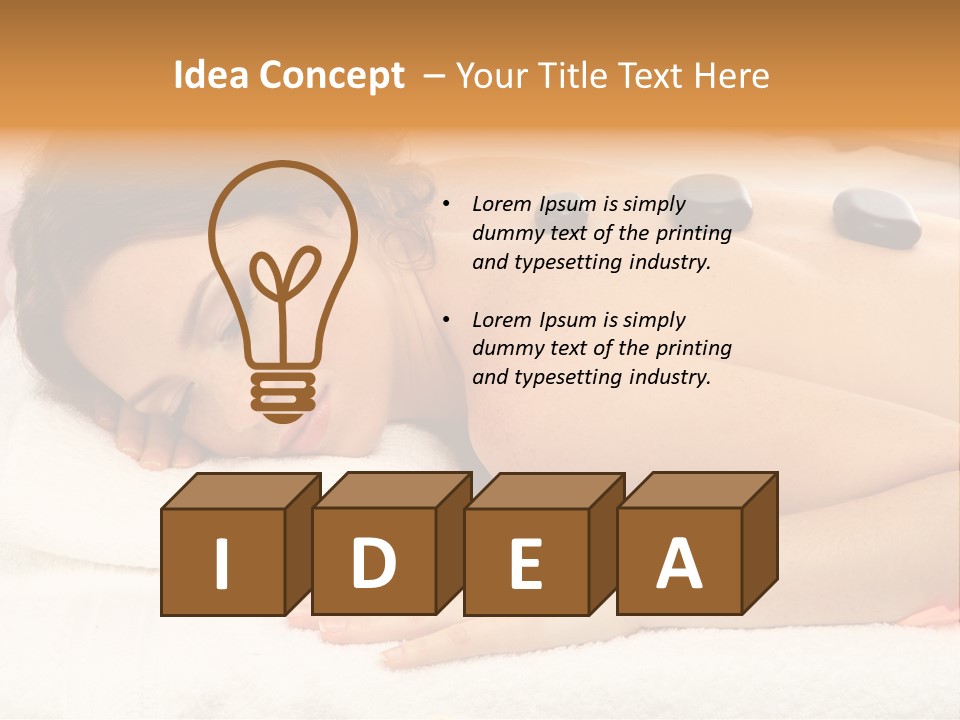 Alternative Aroma Therapy PowerPoint Template