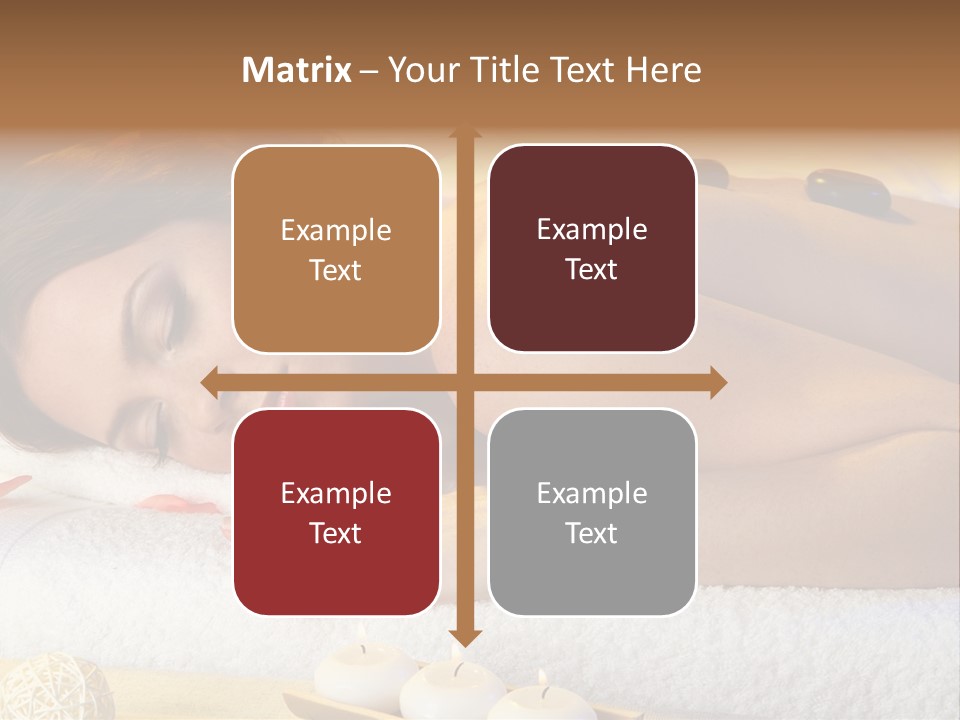 One Yellow Candles PowerPoint Template