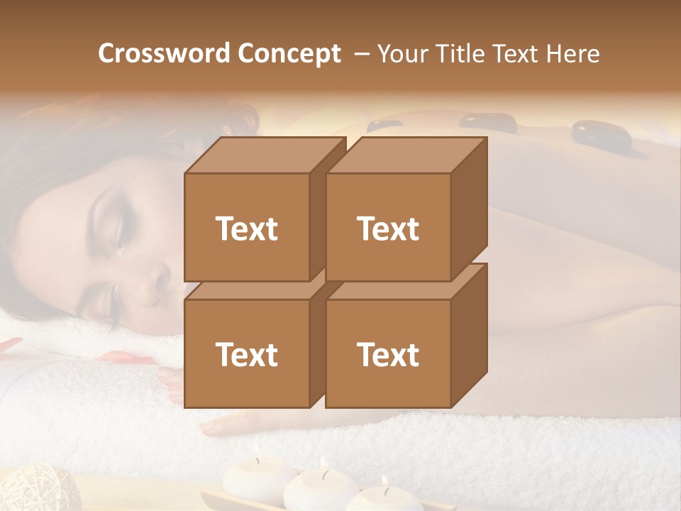 One Yellow Candles PowerPoint Template