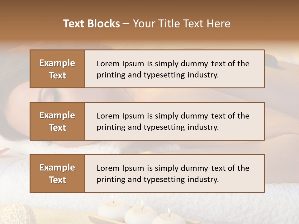 One Yellow Candles PowerPoint Template