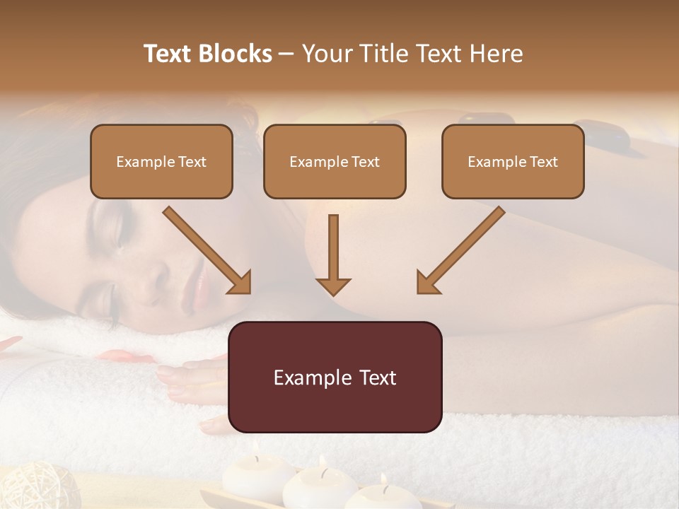 One Yellow Candles PowerPoint Template