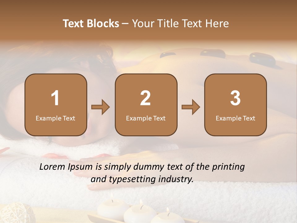 One Yellow Candles PowerPoint Template