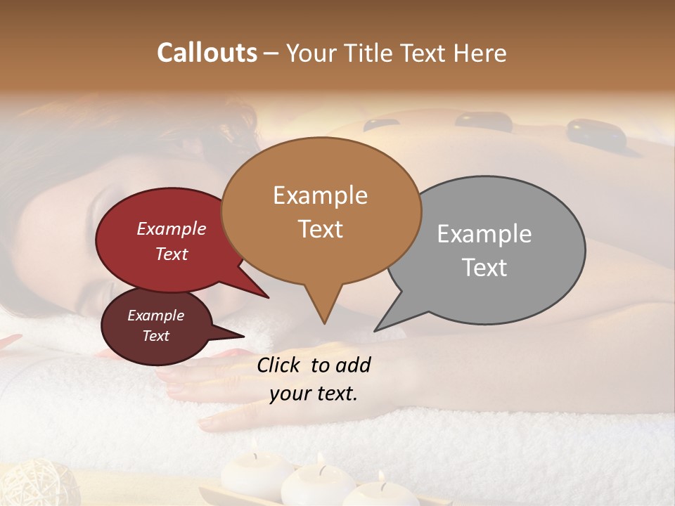 One Yellow Candles PowerPoint Template