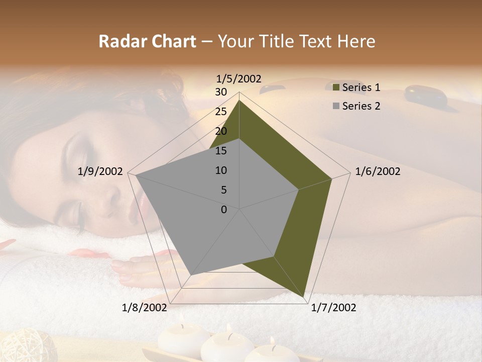 One Yellow Candles PowerPoint Template