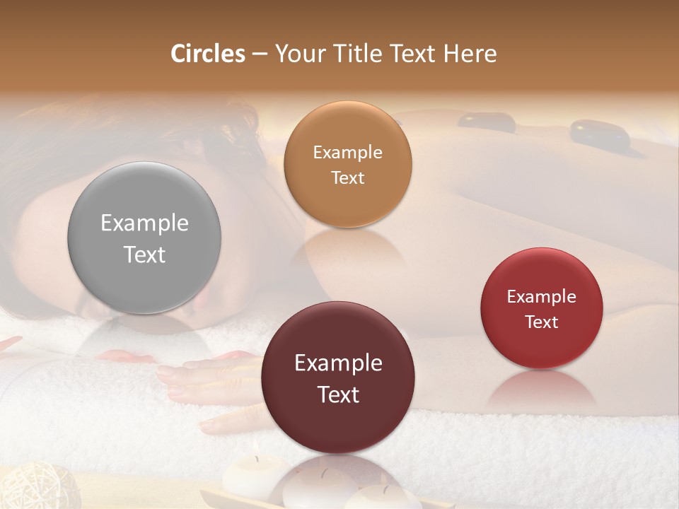 One Yellow Candles PowerPoint Template