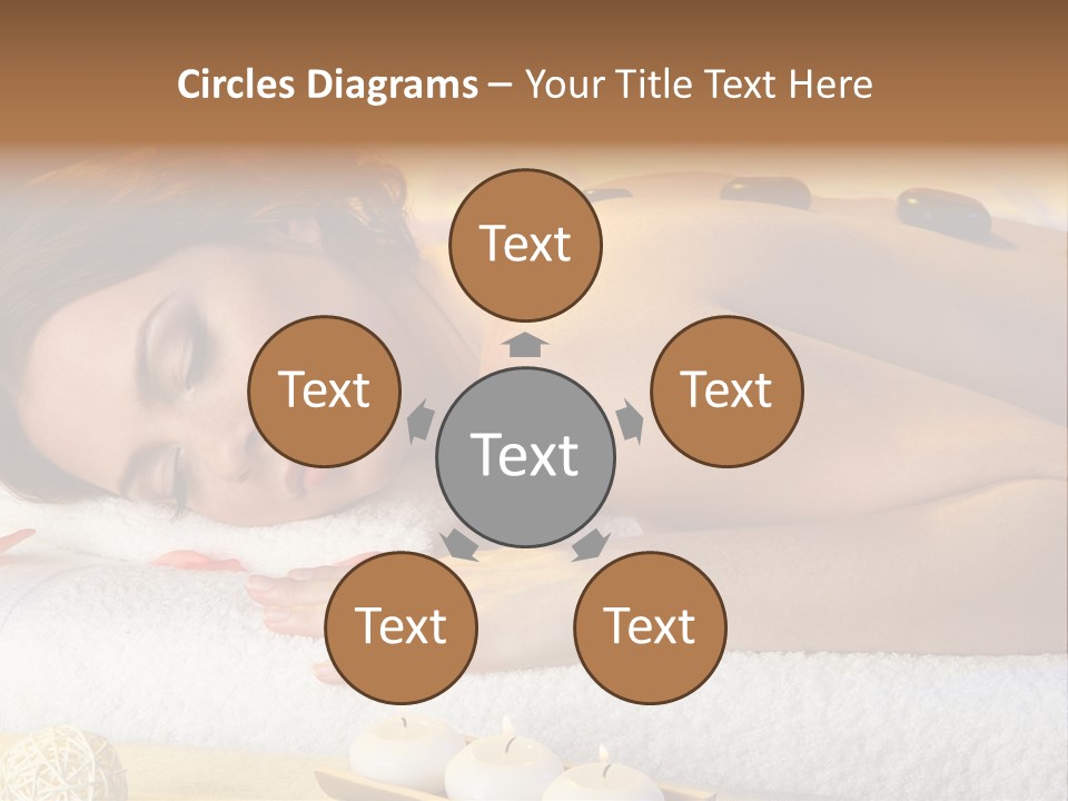 One Yellow Candles PowerPoint Template