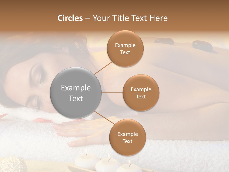 One Yellow Candles PowerPoint Template