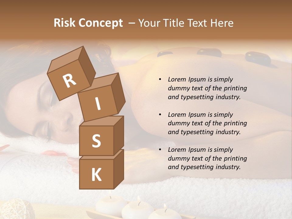 One Yellow Candles PowerPoint Template