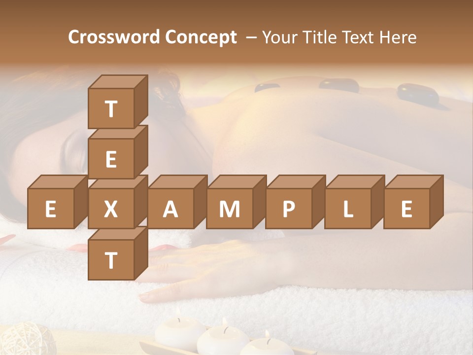 One Yellow Candles PowerPoint Template