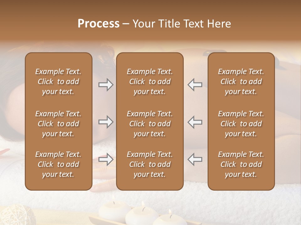 One Yellow Candles PowerPoint Template