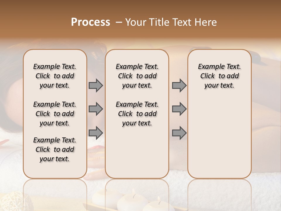 One Yellow Candles PowerPoint Template