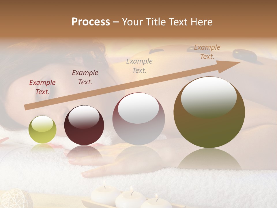 One Yellow Candles PowerPoint Template