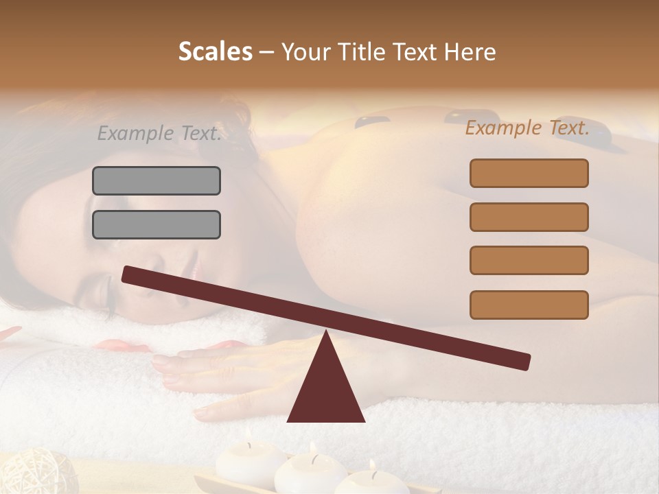 One Yellow Candles PowerPoint Template