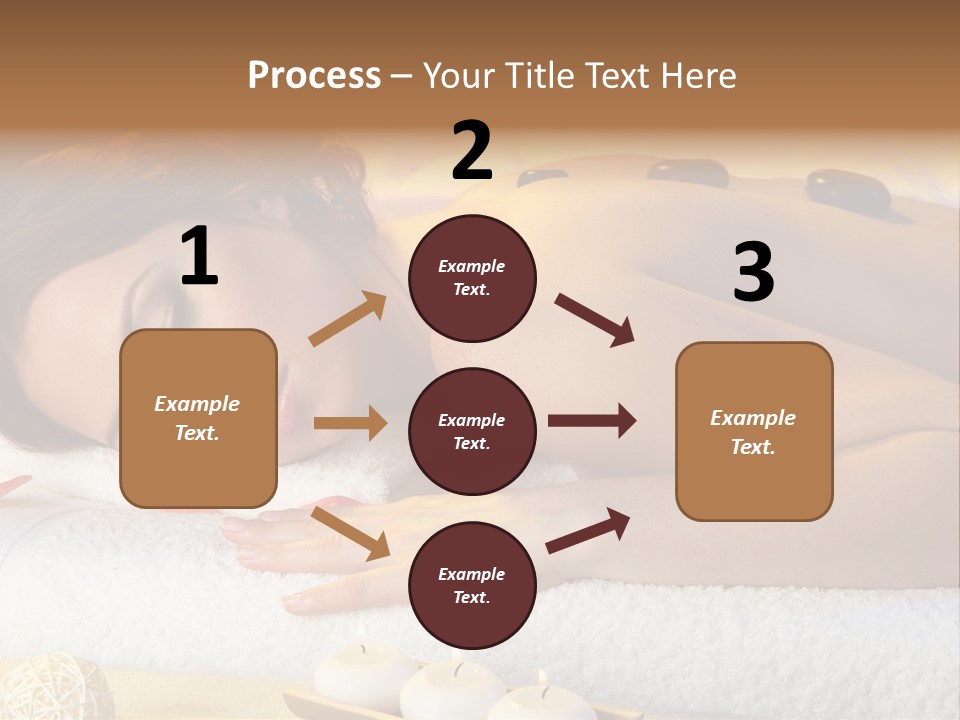 One Yellow Candles PowerPoint Template