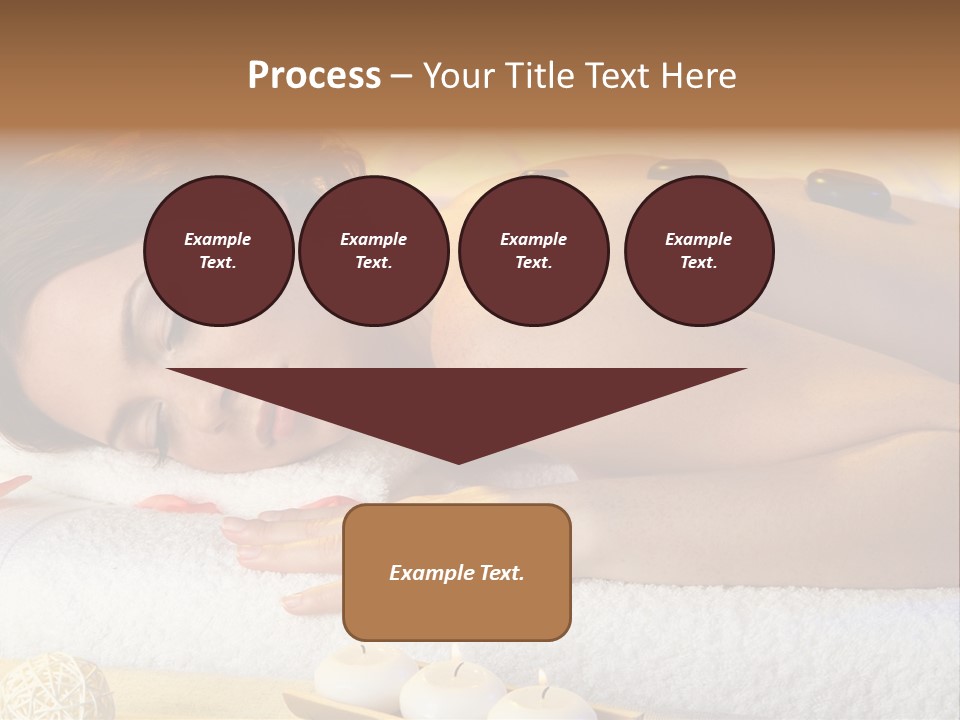 One Yellow Candles PowerPoint Template