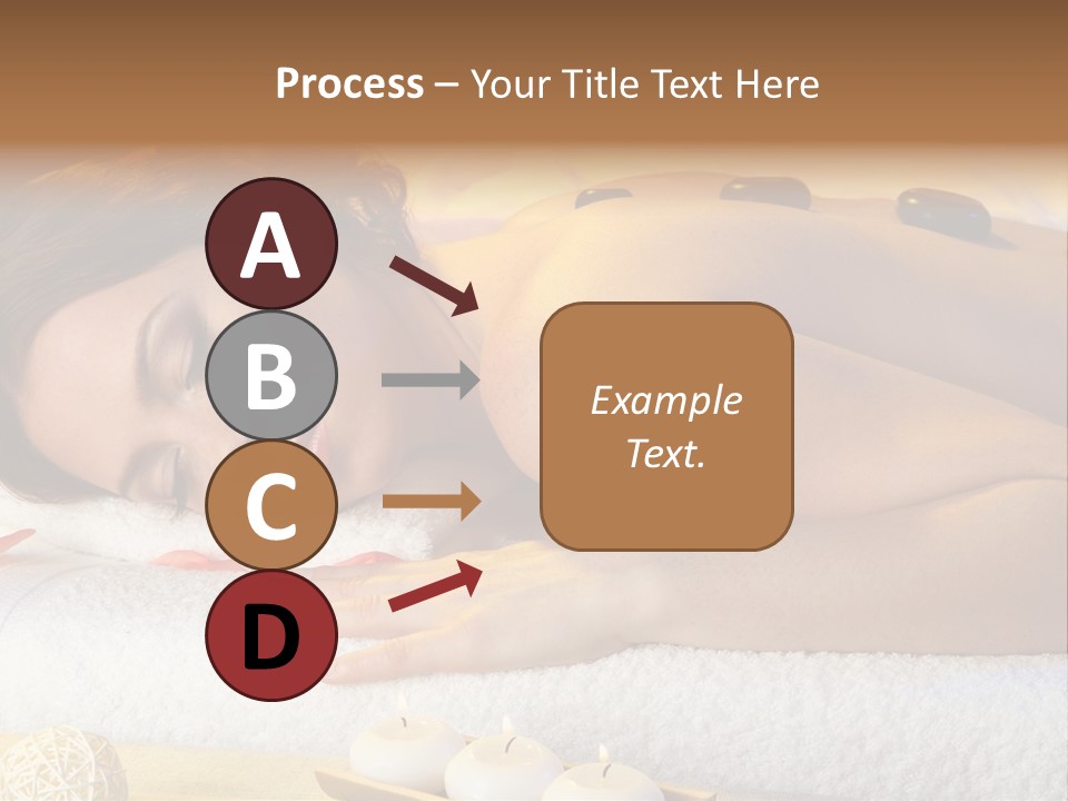One Yellow Candles PowerPoint Template