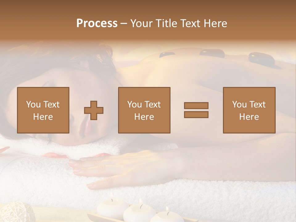 One Yellow Candles PowerPoint Template