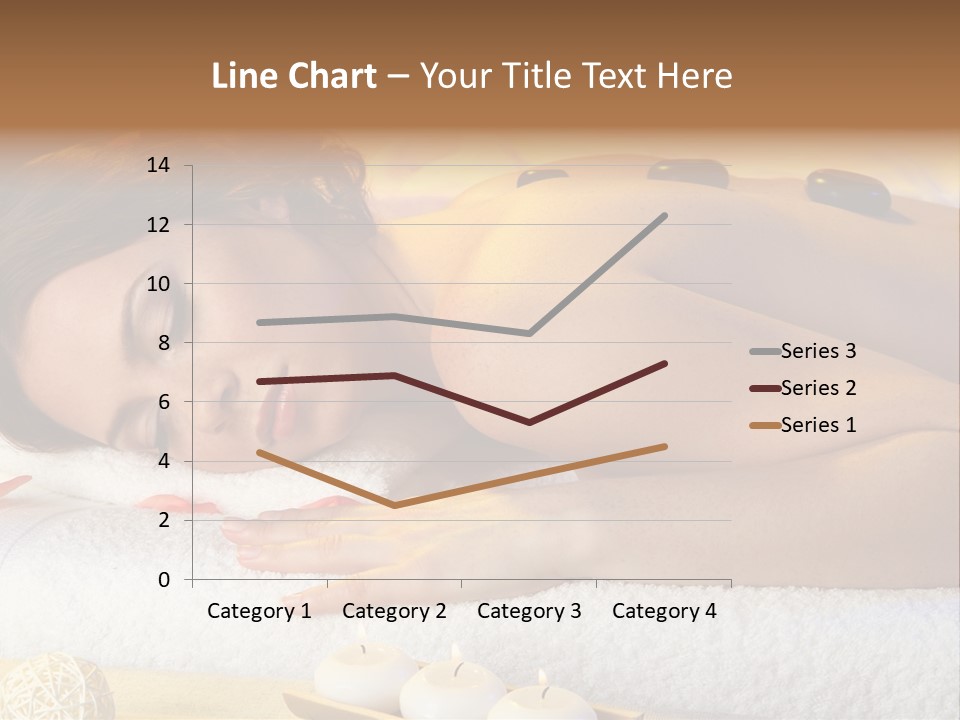 One Yellow Candles PowerPoint Template