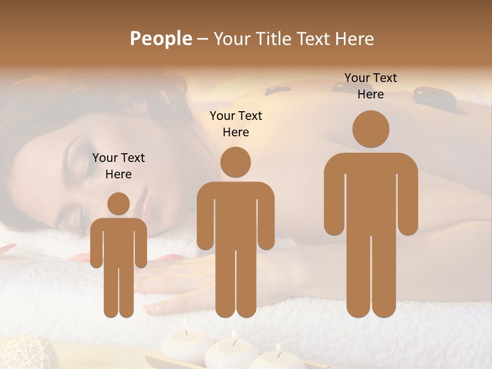 One Yellow Candles PowerPoint Template