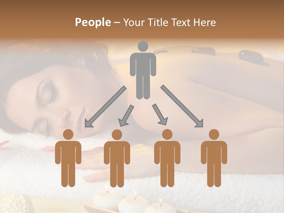 One Yellow Candles PowerPoint Template