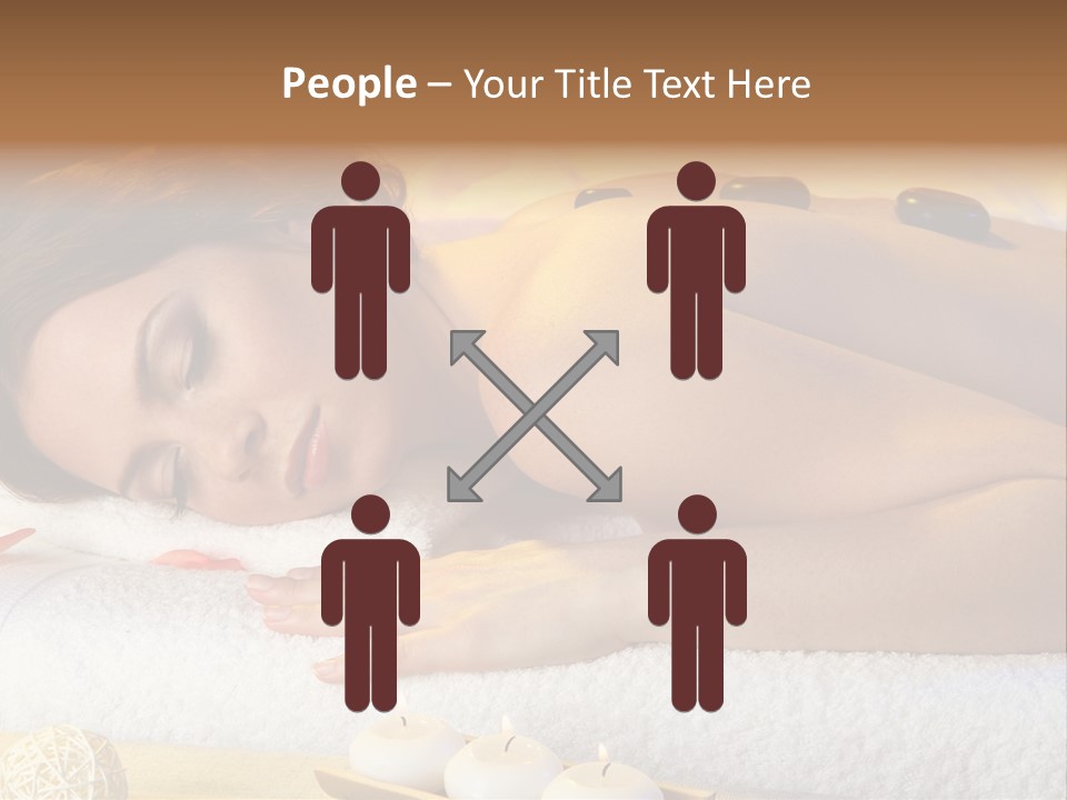 One Yellow Candles PowerPoint Template