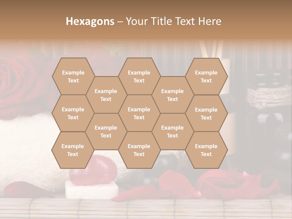 Fragrance White Balm PowerPoint Template