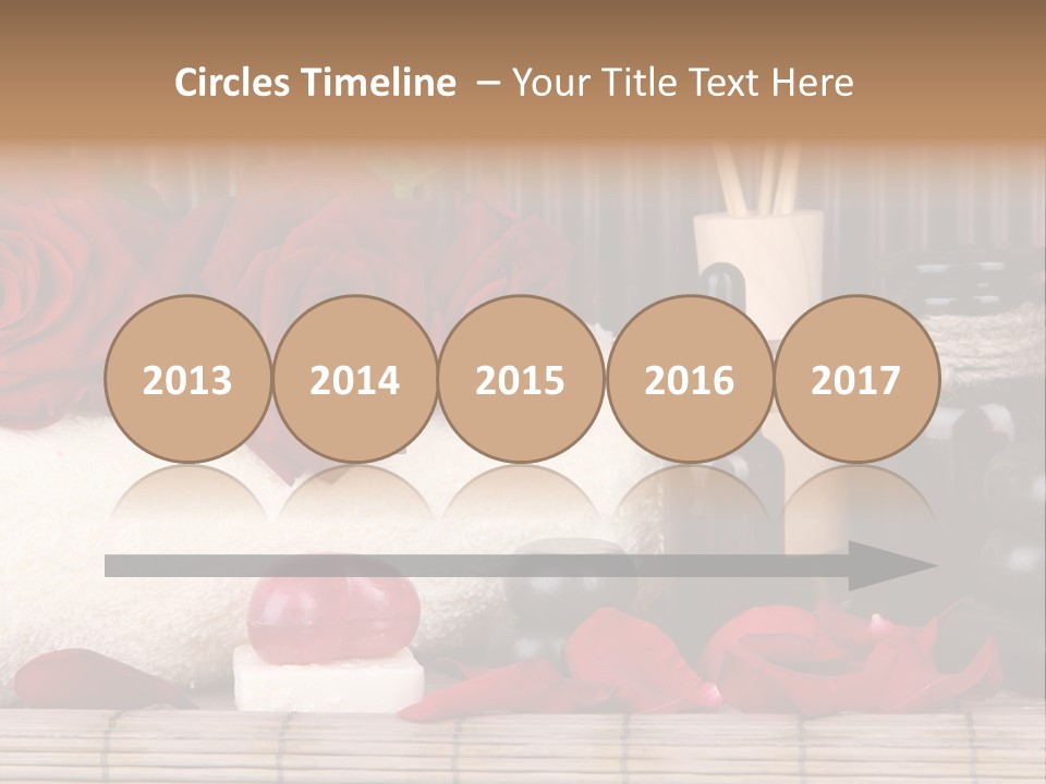 Fragrance White Balm PowerPoint Template