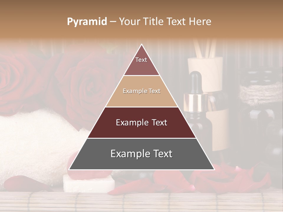 Fragrance White Balm PowerPoint Template