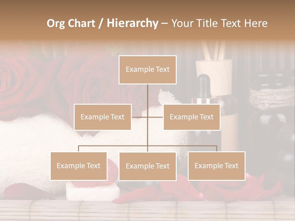 Fragrance White Balm PowerPoint Template