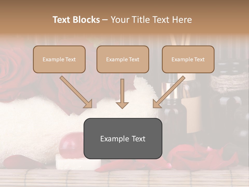 Fragrance White Balm PowerPoint Template