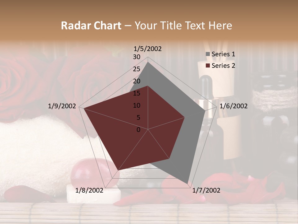 Fragrance White Balm PowerPoint Template