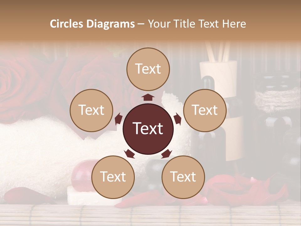 Fragrance White Balm PowerPoint Template