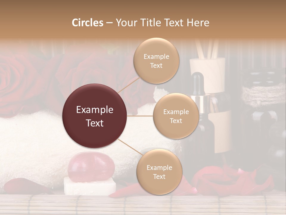 Fragrance White Balm PowerPoint Template