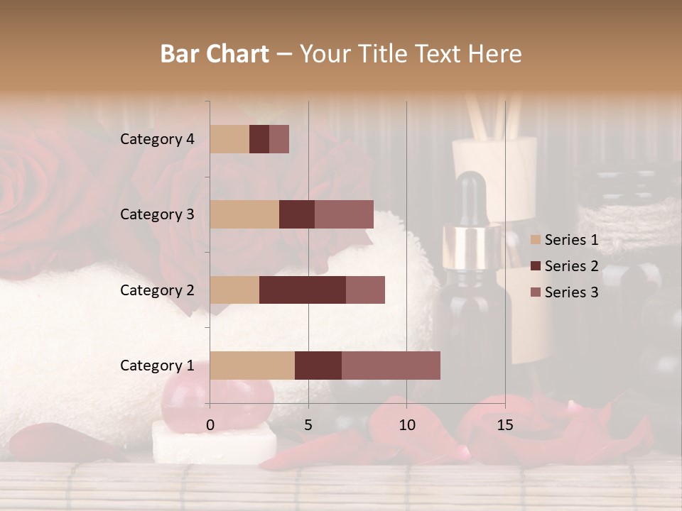 Fragrance White Balm PowerPoint Template