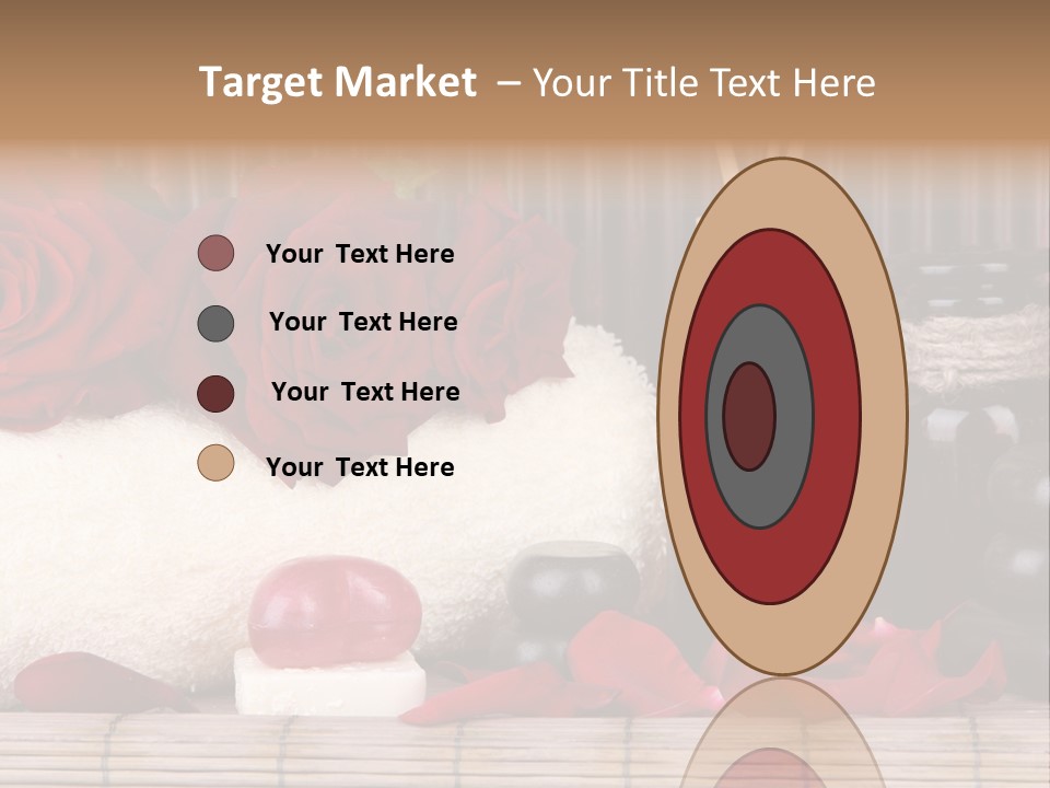 Fragrance White Balm PowerPoint Template