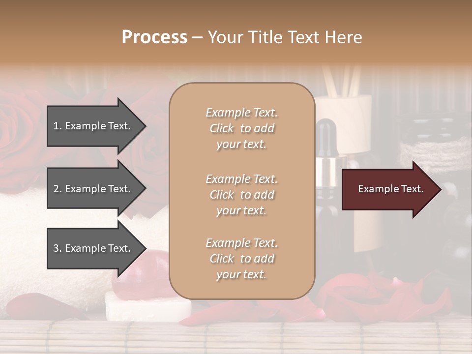 Fragrance White Balm PowerPoint Template