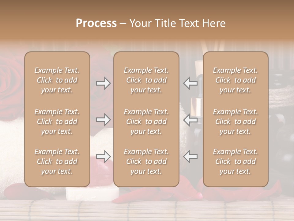 Fragrance White Balm PowerPoint Template