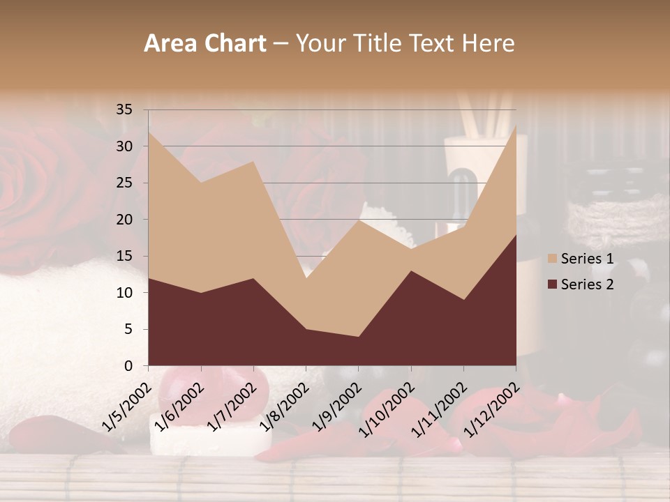 Fragrance White Balm PowerPoint Template